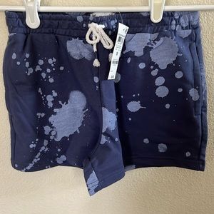 Brand New blue elastic shorts